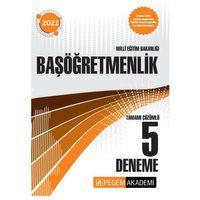 2022 Milli Eğitim Bakanlığı Başöğretmenlik 5 Deneme Pegem Yayınları