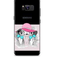 Zoologix (63) Samsung Galaxy Note 5 Şeffaf Kılıf Silikon Desenli