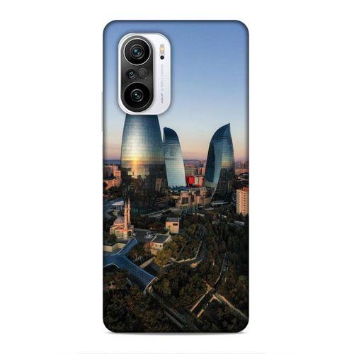 Xiaomi Redmi K40 Uyumlu Kılıf Azarbaijan (32) Soft Silikon Kılıf Azerbaycan Kuleleri