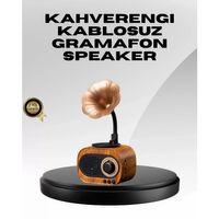 Kablosuz Retro Radyo Hoparlör 5w Güçlü Ses Usb Hafıza Kart Destekli