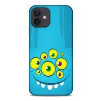 Emojix (100) Apple iPhone 12 Kılıf Silikon Kapak Desenli