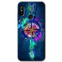 Mi Max 3 Kılıf HD Desen Baskılı Arka Kapak - Gizemli Pusula + Kırılmaz Cam