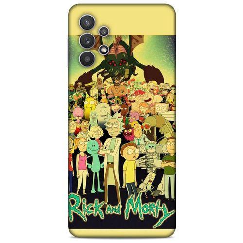 Samsung Galaxy A32 Uyumlu Kılıf Rick And Morty (38) Neo Hybrid Kılıf Rick Sanchez