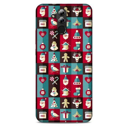Yılbaşı Süsleri 17 Huawei Mate 20 Lite Kılıf Silikon Kapak