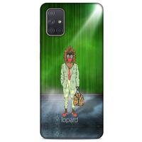 Samsung Galaxy A71 Kılıf FunnyMaX (29) Arka Koruma Kılıfı Yeşil