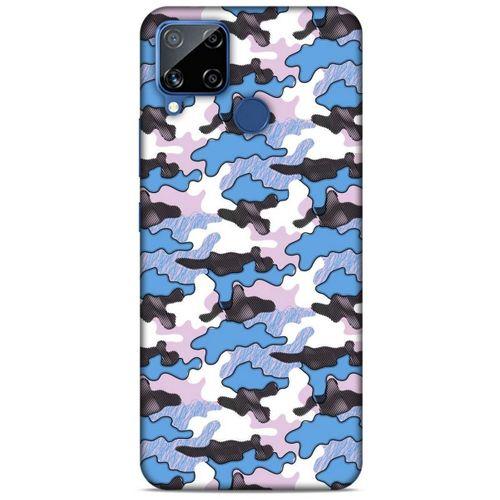 Kamuflaj 96 Oppo Realme C15 Kılıf Silikon Kapak