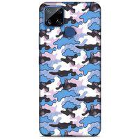 Kamuflaj 96 Oppo Realme C15 Kılıf Silikon Kapak