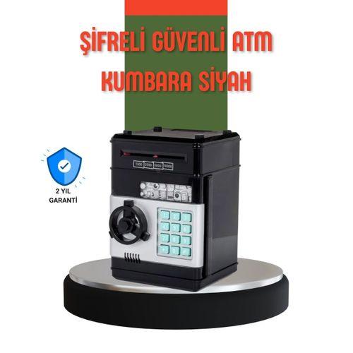 Şifreli Atm Kasa Görünümlü Para Biriktirme Kumbarası