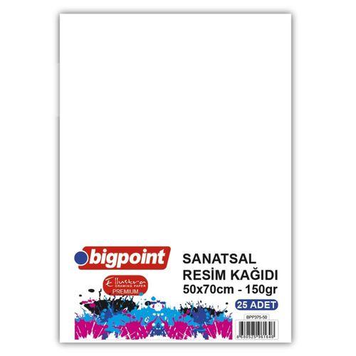 Bigpoint Sanatsal Resim Kağıdı 135 Gram 50x70cm - 10 Yaprak
