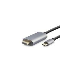 Type-C To Hdmı Kablo Hdtv 4K 60Hz Pvc 1.8M Gri HDX7837