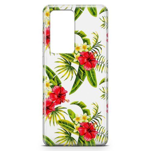 Huawei P40 Pro Kılıf Bodrum Çiçekleri Arka Kapak Koruma Desenli Full Koruyucu