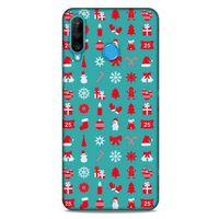 Yılbaşı Süsleri 13 Huawei P30 Lite Kılıf Silikon Kapak