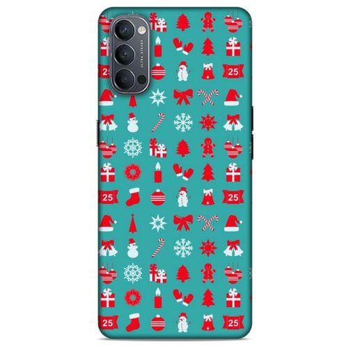 Yılbaşı Süsleri 13 Oppo Reno 4 Kılıf Silikon Kapak