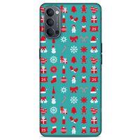 Yılbaşı Süsleri 13 Oppo Reno 4 Kılıf Silikon Kapak