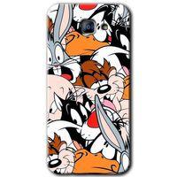 Potkal Hediye Fabrikası Samsung Galaxy A8 2016 Kılıf HD Desen Baskılı Arka Kapak - Karakterler