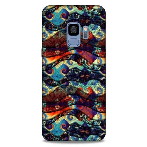 Samsung Galaxy S9 Kılıf Baskılı Özel Seri Taşlı (41) Tank Kılıf