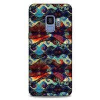 Samsung Galaxy S9 Kılıf Baskılı Özel Seri Taşlı (41) Tank Kılıf