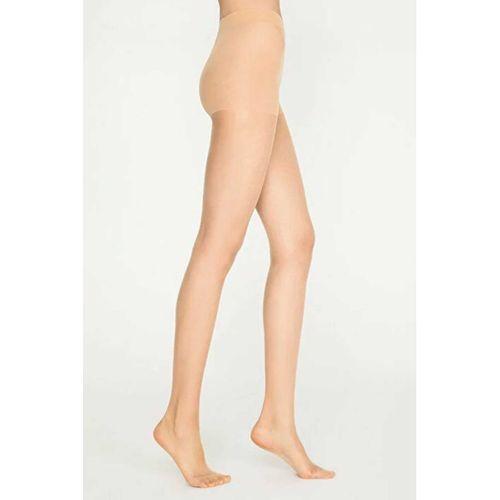 Parlak Fit 15 Likralı Külotlu Çorap Açık Ten