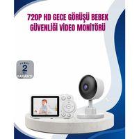 Bebek Monitörü Cry Detection Ve Hd Gece Görüş Destekli