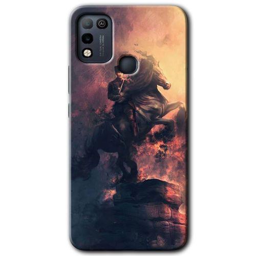 İnfinix Hot 10 Play Kılıf HD Desen Baskılı Arka Kapak - Atatürk Portre