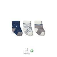 Bistyle Bistyle 3'Lü Penye Erkek Soket Çorap BS10111 İndigo