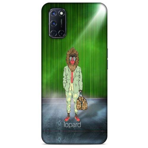 Oppo A52 Kılıf FunnyMaX (29) Arka Koruma Kılıfı Yeşil