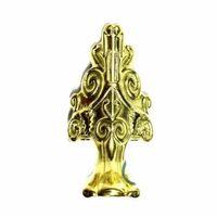 Lükens Sandık Ayağı, Kutu Ayak 4 Cm - Sarı