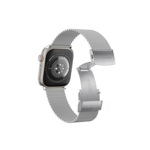 Apple Watch 10 42mm Amazingthing Titan Metal Hasır Kordon
