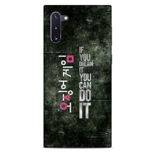 Samsung Galaxy Note 10 Uyumlu Kılıf Squid Game (35) Fit Design Kılıf Shou