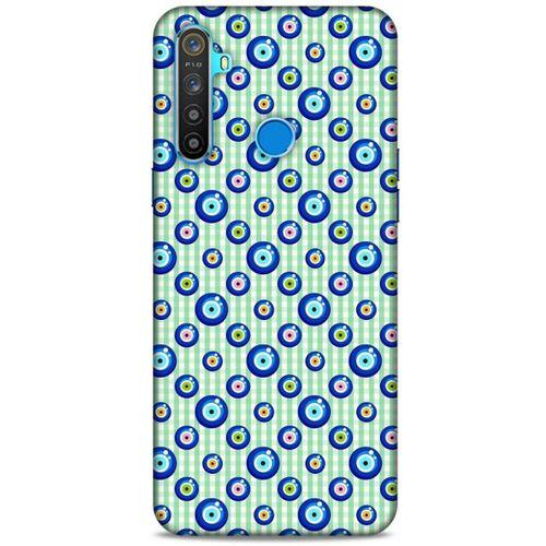 Nazarium (21) Desenli Silikon Kapak Oppo Realme 5i Kılıf