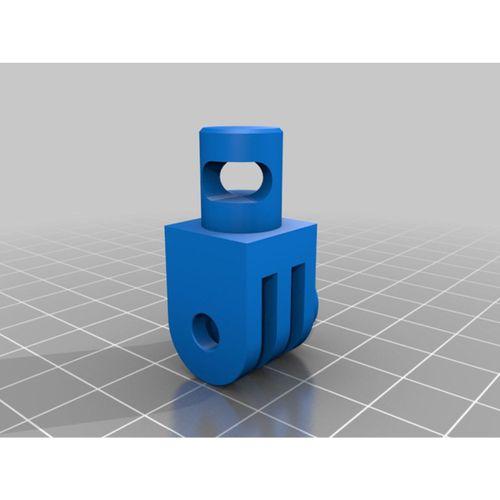 GoPro Dönme Braketi 60 Derece (Bu ürün Sadece Plastik parçadır - Almadan Önce Soru Sorabilirsiniz)