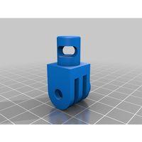 GoPro Dönme Braketi 60 Derece (Bu ürün Sadece Plastik parçadır - Almadan Önce Soru Sorabilirsiniz)