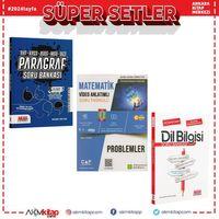 Ankara Kitap Merkezi Dil Bilgisi Paragraf ve Çap Problemler Soru Bankası Seti 3 Kitap