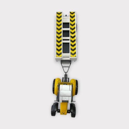Çek Bırak Römorklu Traktör 25Cm - Sarı Çekici
