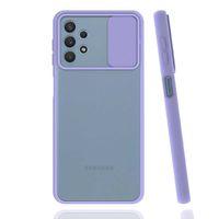 Lopard Samsung Galaxy A32 4G Uyumlu Kılıf Kamera Lens Korumalı Lensi Kapak
