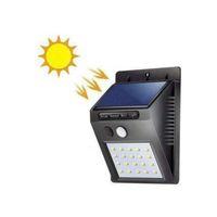 Bahçe Aydınlatması Güneş Enerjili Led Işık Lamba Sensörlü Dekoratif