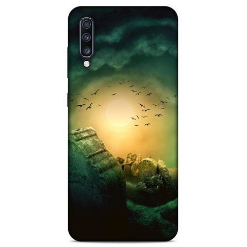 Lopard Samsung Galaxy A70 Uyumlu Kılıf Manipülasyon ☻ (12) Koruyucu Silikon Desenli