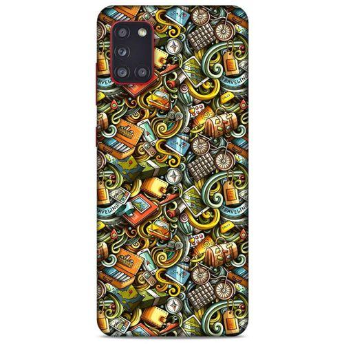 Graffitix (50) Desenli Silikon Kapak Samsung Galaxy A31 Kılıf