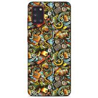 Graffitix (50) Desenli Silikon Kapak Samsung Galaxy A31 Kılıf