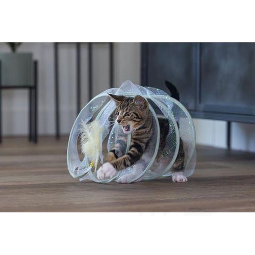 Beeztees Yavru Kedi Tüneli, Spiral Şeklinde, 60x25x25cm