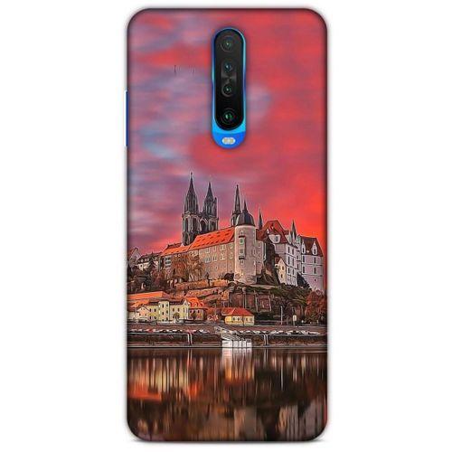 Xiaomi Redmi K30 Kılıf Almanya (30) Silicone Case Nehir Şato