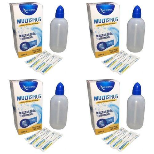 Multi Sinüs Rinse Burun ve Sinüs Temizleme Kiti 4'lü Paket