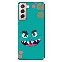 Lopard Samsung Galaxy S21 Uyumlu Kılıf Emojix (16) Kalın Kılıf