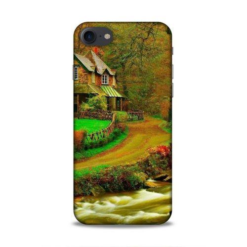 Apple Iphone 8 Uyumlu Kılıf Azarbaijan (48) Bumper Kılıf Orman Evi