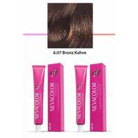 2 li Set Premium 6.07 Bronz Kahve - Kalıcı Krem Saç Boyası 2 X 50 g Tüp