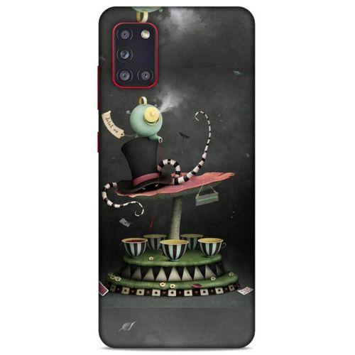 Lopard Samsung Galaxy A31 Uyumlu Kılıf Manipülasyon ☻ (44) Tough Armor Kılıf Desenli
