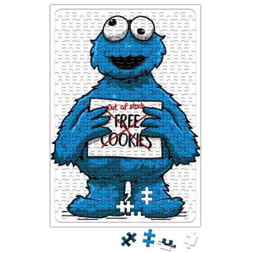 Monster Cookies Kurabiye Canavarı Puzzle 240 Parça Yapboz