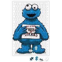 Monster Cookies Kurabiye Canavarı Puzzle 240 Parça Yapboz