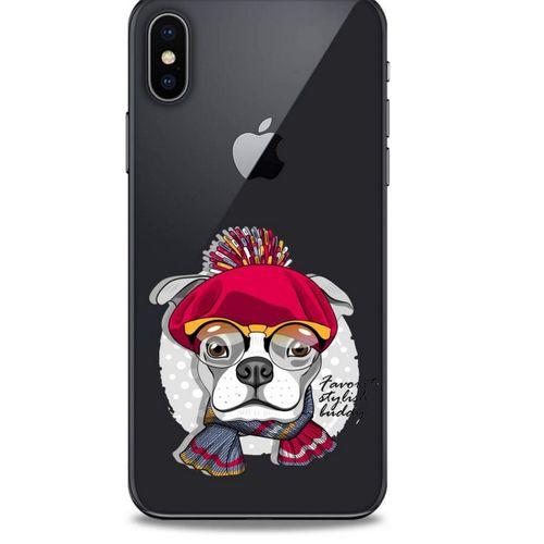 Zoologix (94) Apple Iphone X Şeffaf Kılıf Silikon Desenli
