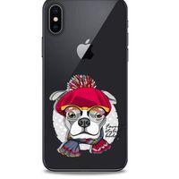 Zoologix (94) Apple Iphone X Şeffaf Kılıf Silikon Desenli